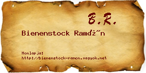 Bienenstock Ramón névjegykártya